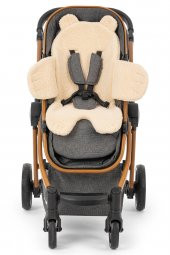 Wellgro Teddy Bear Çok Fonksiyonlu Peluş Ped, Bebek Arabası Minderi - 6