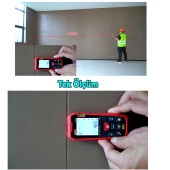 Uni-T LM50A Lazer Metre 50 M Lazer Mesafe Ölçer thumbnail 5