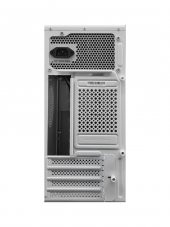 Turbox V200 USB 2.0 250W 300W mATX Bilgisayar Kasası Beyaz - 4