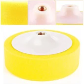 Yama Pasta Cila Polisaj Süngeri Alman Cilası Zımpara Tabanlı Sarı 150 mm thumbnail 5