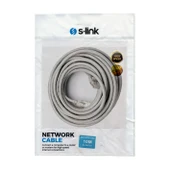 S-Link Sl-cat610 Cat6 Network Ethernet Kablo Jacklı Soketli İnternet Kablosu Hazır Kablo - 1