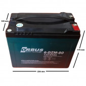 Orbus  12 V  80 Ah Amper Elektrikli Bisiklet Aküsü - 2