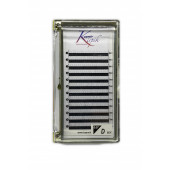 Kaşmir Kirpik Volume hazır demet D kıvrım 3D 0.07 mm mix kutu kirpik - 2