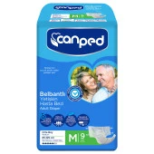 Canped Belbantlı Yetişkin Hasta Bezi M Beden 18 Adet - 1