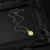 14 Ayar İtalyan B Harfi Altın Kolye Ucu thumbnail 4