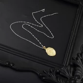 14 Ayar İtalyan D Harfi Altın Kolye Ucu thumbnail 4