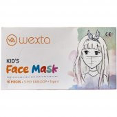 WEXTA STL3PLYKIDS MELTBROWN DESENLI COCUK MASKESI - 1