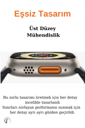 Fuchsia Watch Ultra8 Max Bluetooth Arama NFC 2.1 inç 49mm Akıllı Saat - 2