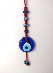 Cam Nazar Kötü Göz Kovucu Hand Made Ağaç Duvar Dekorasyonu Makrome Nazarlık Duvar Ağaç Ev Süsü - 3