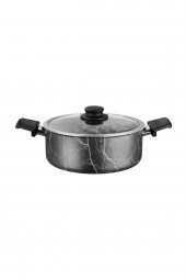 Cem marble derin tencere - yemek tenceresi 30 cm. - 1