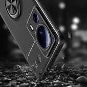 Xiaomi Mi 13 Lite Kılıf Zore Ravel Yüzüklü Silikon Kılıf thumbnail 10