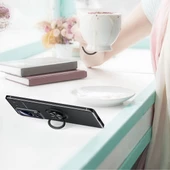 Xiaomi Mi 13 Lite Kılıf Zore Ravel Yüzüklü Silikon Kılıf thumbnail 5