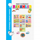 4E Boyama Kitabı Neşeli Ve Eğlenceli Rakamlar Karatay Yayınevi - 2