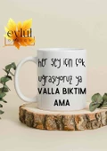 Gibi Dizi Replik Baskılı Kupa Bardak Özel Sublimasyon Baskı Gibi Yılmaz Çay-Kahve Bardağı - 1