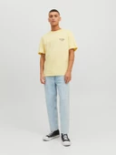 JACK JONES Ön Ve Arka Baskılı Tişört 12238165 thumbnail 5