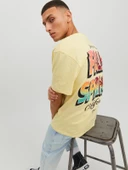 JACK JONES Ön Ve Arka Baskılı Tişört 12238165 thumbnail 7