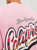 JACK JONES Ön Ve Arka Baskılı Tişört 12238165 thumbnail 7