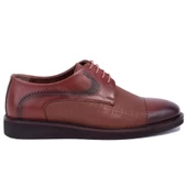 Dagoster DMA08-858 Taba Ortopedik Günlük Erkek Deri Ayakkabı thumbnail 2