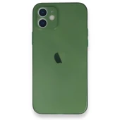 NXE Design Apple iPhone 12 (6.1'') Silikon Kılıf -Yeşil- thumbnail 2