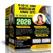 2026 9-10-11. Sınıf Bursluluk Sınav Seti (6 Fasikül Kitap) - 6