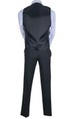 Cengiz İnler Kırlangıç Yaka Slim Fit Yelekli Erkek Takım Elbise - 6