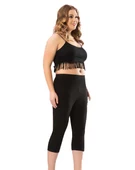 Kota Bayan Büyük Kapri Tayt Büyük Beden Dizaltı Tayt 4005 thumbnail 1