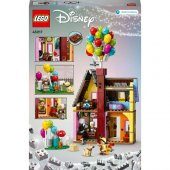 LEGO® | Disney• Pixar ‘Yukarı Bak’ Evi 43217 - 9 Yaş ve Üzeri Sinemaseverler Için Inşa Edilebilir ve Sergilenebilir Yaratıcı Oyuncak Yapım Seti (598 Parça) thumbnail 4