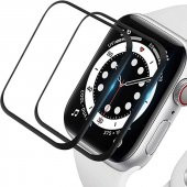 Apple Watch 44mm Zore PMMA Silikon Body Saat Ekran Koruyucu - 6
