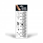 Halhal Geçici Tattoo -3, Bilek Tattoo, Ayak Tattoo, Geçici Dövme - 1