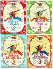 Fenomen 3. Sınıf Matematik+Fen+Türkçe+Paragraf Beceri Temelli Soru Bankası 4 Kitap - 1