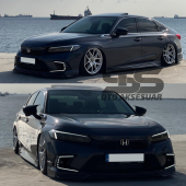 Honda Civic Fe Kasa Batman Yarasa Ayna Kapağı Piano Black / 2019 Sonrası thumbnail 1