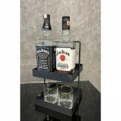 2 KATLI 20X20 MUTFAK VE BANYO TEZGAHÜSTÜ DÜZENLEYİCİ SİYAH - 4