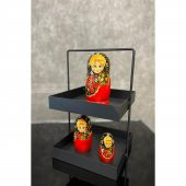 2 KATLI 20X20 MUTFAK VE BANYO TEZGAHÜSTÜ DÜZENLEYİCİ SİYAH - 5