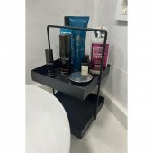 2 KATLI 20X20 MUTFAK VE BANYO TEZGAHÜSTÜ DÜZENLEYİCİ SİYAH - 7