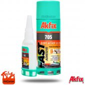 AKFİX 705 HIZLI YAPIŞTIRICI 400 ML - 200 ML SEÇENEKLER - 1