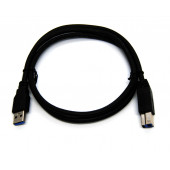 BEEK - BC-USB-3AB-MM-01 Beek USB 3.0 Kablosu, USB A Erkek USB B Erkek, 1 metre - 1