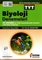 Aydın Yayınları TYT Biyoloji Denemeleri 40 Deneme - 1