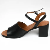 Papuçcity Frzn 02568 6 Cm Kadın Topuklu Sandalet - 4