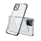 Apple iPhone 12 Pro Silikon Kılıf -Siyah - 1