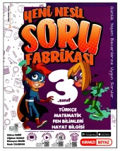 Kırmızı Beyaz 3. Sınıf Yeni Nesil Soru Fabrikası - 1