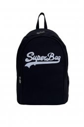 Superbag Sırt Çantası Siyah&Beyaz - 1