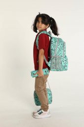 Superbag Okul Çantası 3Lü Set Smile Su Yeşili - 8