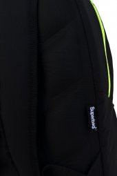 Superbag Sırt Çantası Siyah&Fosforlu Sarı - 5
