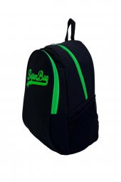 Superbag Sırt Çantası Siyah&Fosforlu Yeşil - 3