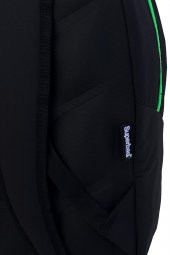 Superbag Sırt Çantası Siyah&Fosforlu Yeşil - 5