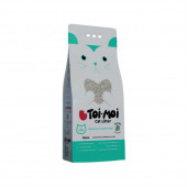 Toi Moi Natura Cream Kokusuz 10 Kg Topaklanan Kedi Kumu - 1