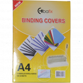 Bafix Cilt Kapağı Plastik Opak A4 160 MIC Şeffaf 1 Paket (100 Adet) - 1