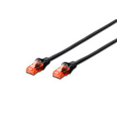 DIGITUS DK-1617-050/BL CAT6 PATCH KABLO SİYAH 5 METRE - 2