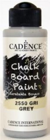 Cadence Chalk Board Paint Karatahta Boyası 120ml Gri 2550 - 1