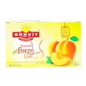 Günvit Naturalist Kayısılı Form Bitki Süzen Poşet Çay 20 x 2 Gr - 2